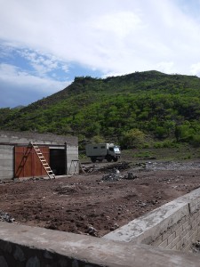 Camp spot Village next to Urique, July 2013